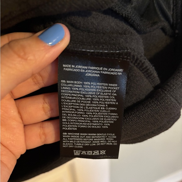 The North Face Men's Black Full-Zip Fleece Jacket, Size L, Preowned EUC - Picture 6 of 8